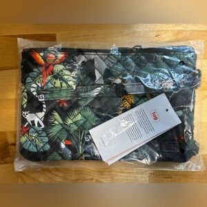 Lug Peekaboo Wildlife Wristlet RFID NWT